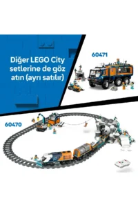 LEGO ® City Central Train Station  - Creative Toy Building Set for Kids 7+ (752P) - Image 10