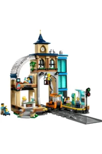 LEGO ® City Central Train Station  - Creative Toy Building Set for Kids 7+ (752P) - Image 2