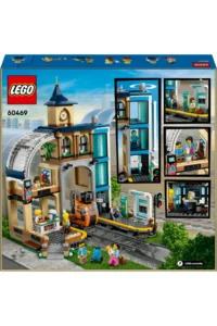 LEGO ® City Central Train Station  - Creative Toy Building Set for Kids 7+ (752P) - Image 4