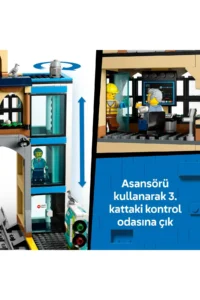 LEGO ® City Central Train Station  - Creative Toy Building Set for Kids 7+ (752P) - Image 6