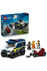LEGO ® City Police Prisoner Transport Vehicle  - 6+ Creative Toy Building Set (198 Pieces)