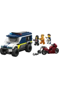 LEGO ® City Police Prisoner Transport Vehicle  - 6+ Creative Toy Building Set (198 Pieces) - Image 2