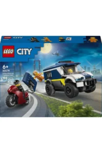 LEGO ® City Police Prisoner Transport Vehicle  - 6+ Creative Toy Building Set (198 Pieces) - Image 3