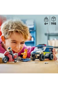 LEGO ® City Police Prisoner Transport Vehicle  - 6+ Creative Toy Building Set (198 Pieces) - Image 5