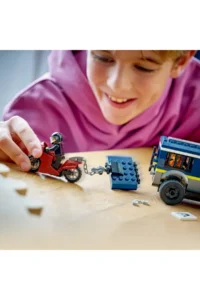 LEGO ® City Police Prisoner Transport Vehicle  - 6+ Creative Toy Building Set (198 Pieces) - Image 6