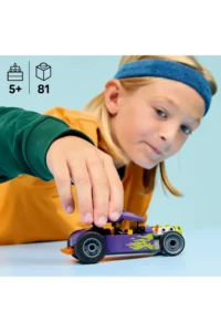 LEGO ® City Hot Rod Race Car  - 5+ Creative Toy Building Set (81 Pieces) - Image 6