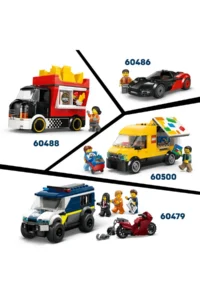 LEGO ® City Hot Rod Race Car  - 5+ Creative Toy Building Set (81 Pieces) - Image 9