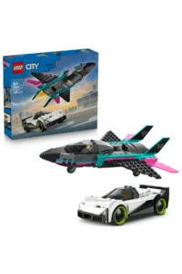 LEGO ® City Jet vs. Car  - 6+ Creative Toy Building Set (259 Pieces)