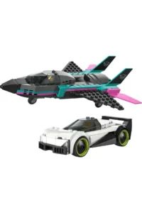 LEGO ® City Jet vs. Car  - 6+ Creative Toy Building Set (259 Pieces) - Image 2