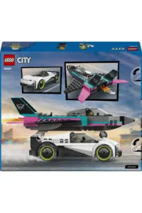 LEGO ® City Jet vs. Car  - 6+ Creative Toy Building Set (259 Pieces) - Image 4