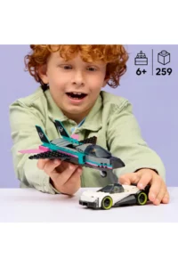 LEGO ® City Jet vs. Car  - 6+ Creative Toy Building Set (259 Pieces) - Image 7
