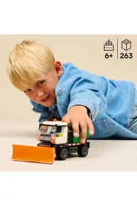 LEGO ® City Snow Plow Vehicle  - 6+ Creative Toy Building Set (263 Pieces) - Image 10