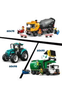 LEGO ® City Snow Plow Vehicle  - 6+ Creative Toy Building Set (263 Pieces) - Image 5