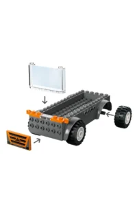 LEGO ® City Motorcycle Transporter  - 4+ Creative Toy Building Set (88 Pieces) - Image 10