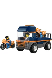 LEGO ® City Motorcycle Transporter  - 4+ Creative Toy Building Set (88 Pieces) - Image 2