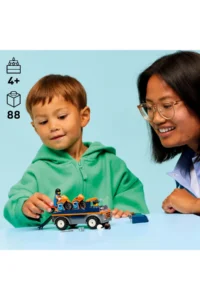 LEGO ® City Motorcycle Transporter  - 4+ Creative Toy Building Set (88 Pieces) - Image 7