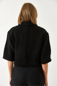 Bianco Lucci Women Short Sleeve Jacket MBMS022 - Image 5