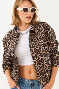 Bianco Lucci Women Bomber Jacket Jacket MBMS024 - Image 2