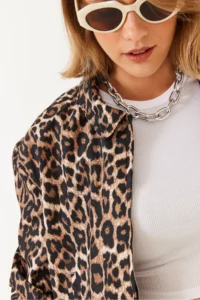 Bianco Lucci Women Bomber Jacket Jacket MBMS024 - Image 5