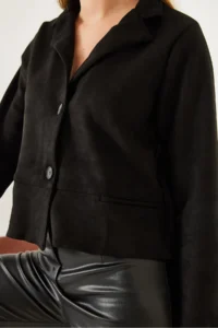 Bianco Lucci Women Suede Jacket MBMS034 - Image 7