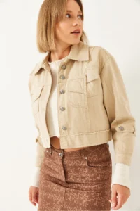 Bianco Lucci Women Design Jacket MBMS035 - Image 7