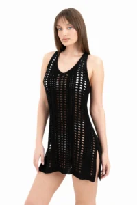 Wearified Pareo Knitwear Beach Dress Beach Dress Bikini Top Cover Up Openwork Dress Night Dress - Image 4