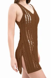 Wearified Pareo Knitwear Beach Dress Beach Dress Bikini Top Cover Up Openwork Dress Night Dress - Image 4