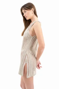 Wearified Pareo Knitwear Beach Dress Beach Dress Bikini Top Cover Up Openwork Dress Night Dress - Image 3