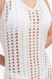 Wearified Pareo Knitwear Beach Dress Beach Dress Bikini Top Cover Up Openwork Dress Night Dress - Image 4