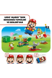 LEGO ® Super Mario™ Interactive LEGO® Adventures with Mario™ - 6+ Toy Building Set (218 Pr) - Image 6