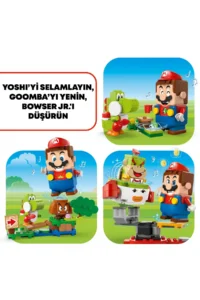 LEGO ® Super Mario™ Interactive LEGO® Adventures with Mario™ - 6+ Toy Building Set (218 Pr) - Image 7