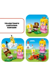 LEGO ® Super Mario™ Interactive LEGO Adventures with Peach  - 6+ Creative Toy Building Set (208P) - Image 7