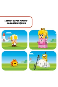 LEGO ® Super Mario™ Interactive LEGO Adventures with Peach  - 6+ Creative Toy Building Set (208P) - Image 8
