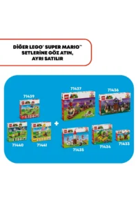 LEGO ® Super Mario™ Interactive LEGO Adventures with Peach  - 6+ Creative Toy Building Set (208P) - Image 9