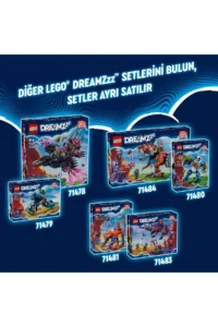 LEGO ® DREAMZzz™ Mateo and the Knight Z-Blob Battle Robot  – 10+ Creative Toy Building Set (1333P) - Image 10