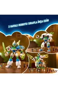 LEGO ® DREAMZzz™ Mateo and the Knight Z-Blob Battle Robot  – 10+ Creative Toy Building Set (1333P) - Image 7