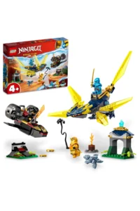 LEGO ® NINJAGO® Nya and Arin's Baby Dragon Battle  - Creative Toy Building Set for Kids 4+
