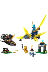 LEGO ® NINJAGO® Nya and Arin's Baby Dragon Battle  - Creative Toy Building Set for Kids 4+ - Image 2