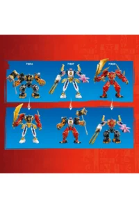 LEGO ® NINJAGO Cole's Earth Element Robot  - Creative Toy Building Set for Kids 7+ (235P) - Image 6