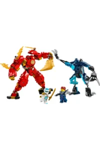 LEGO ® NINJAGO® Kai's Fire Elemental Robot  - Creative Toy Building Set for Kids 7+ (322P) - Image 2