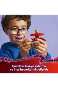 LEGO ® NINJAGO® Kai's Dragon Spinjitzu Spinner  - 6+ Creative Toy Building Set (54P) - Image 8