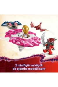 LEGO ® NINJAGO® Sora's Dragon Spinjitzu Spinner  - Toy Building Set for Kids 6+ (56P) - Image 7