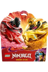 LEGO ® NINJAGO® Dragon Spinjitzu Battle Pack  Creative Toy Building Set for Kids -6+ (186P) - Image 3
