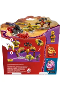 LEGO ® NINJAGO® Dragon Spinjitzu Battle Pack  Creative Toy Building Set for Kids -6+ (186P) - Image 4