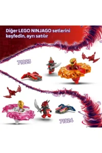 LEGO ® NINJAGO® Zane's Battle Armor Mech  - Creative Toy Building Set for Kids 6+ (92P) - Image 10