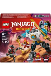 LEGO ® NINJAGO® Zane's Battle Armor Mech  - Creative Toy Building Set for Kids 6+ (92P) - Image 3