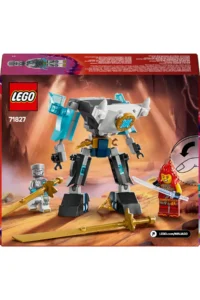 LEGO ® NINJAGO® Zane's Battle Armor Mech  - Creative Toy Building Set for Kids 6+ (92P) - Image 4