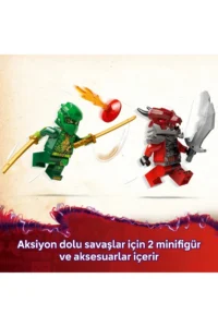 LEGO ® NINJAGO® Lloyd's Pull-and-Release Race Car  - Toy Building Set for Kids 7+ (181P) - Image 7