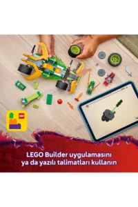 LEGO ® NINJAGO® Lloyd's Pull-and-Release Race Car  - Toy Building Set for Kids 7+ (181P) - Image 9