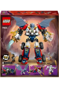 LEGO ® NINJAGO® Zane's Ultra Combo Mech  - 9+ Creative Toy Building Set (1187 Pieces) - Image 4